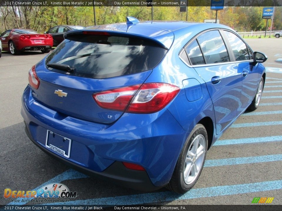 2017 Chevrolet Cruze LT Kinetic Blue Metallic / Jet Black Photo #7