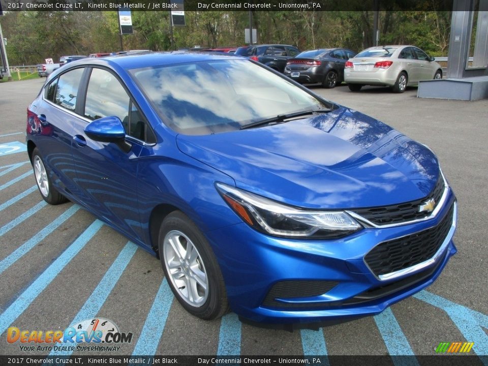 2017 Chevrolet Cruze LT Kinetic Blue Metallic / Jet Black Photo #9
