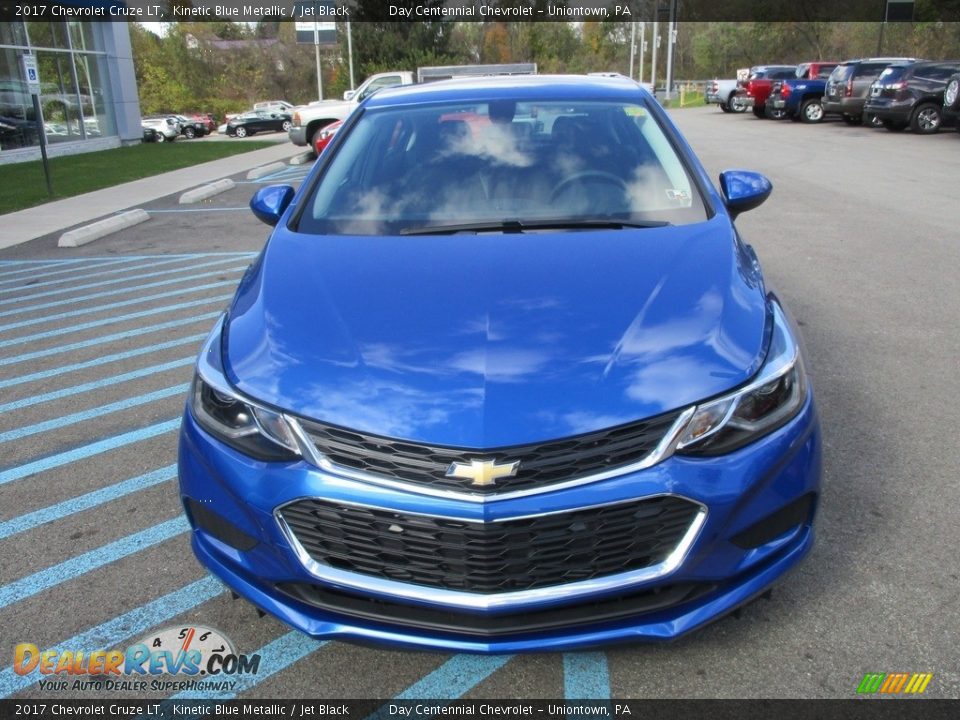 2017 Chevrolet Cruze LT Kinetic Blue Metallic / Jet Black Photo #10
