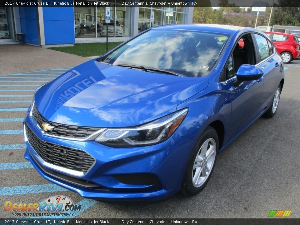 2017 Chevrolet Cruze LT Kinetic Blue Metallic / Jet Black Photo #11