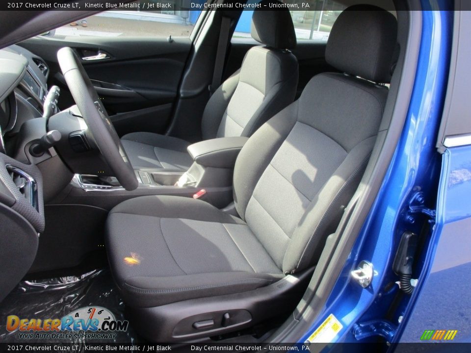 2017 Chevrolet Cruze LT Kinetic Blue Metallic / Jet Black Photo #12