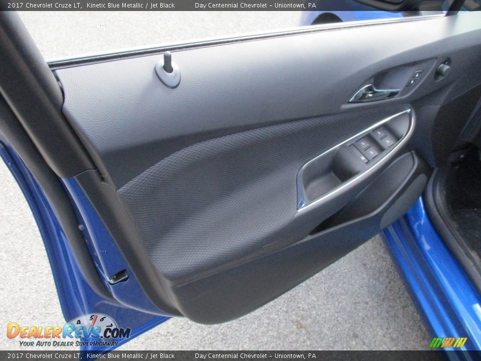 2017 Chevrolet Cruze LT Kinetic Blue Metallic / Jet Black Photo #14