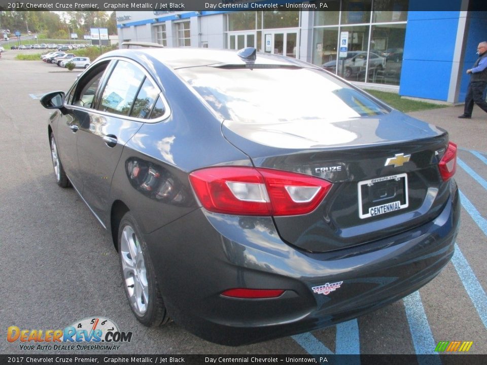 2017 Chevrolet Cruze Premier Graphite Metallic / Jet Black Photo #4