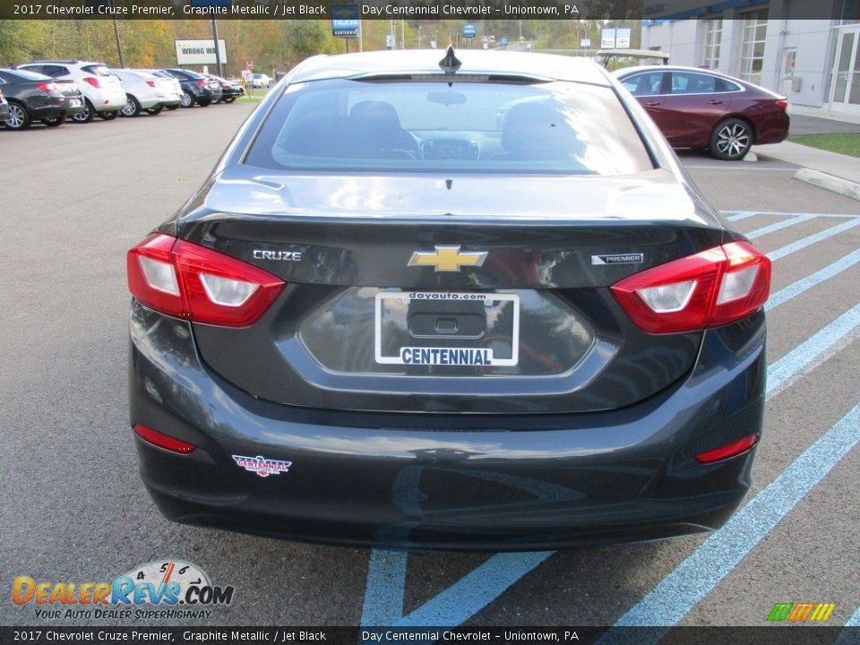 2017 Chevrolet Cruze Premier Graphite Metallic / Jet Black Photo #5