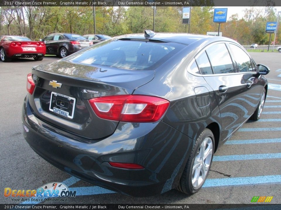 2017 Chevrolet Cruze Premier Graphite Metallic / Jet Black Photo #6