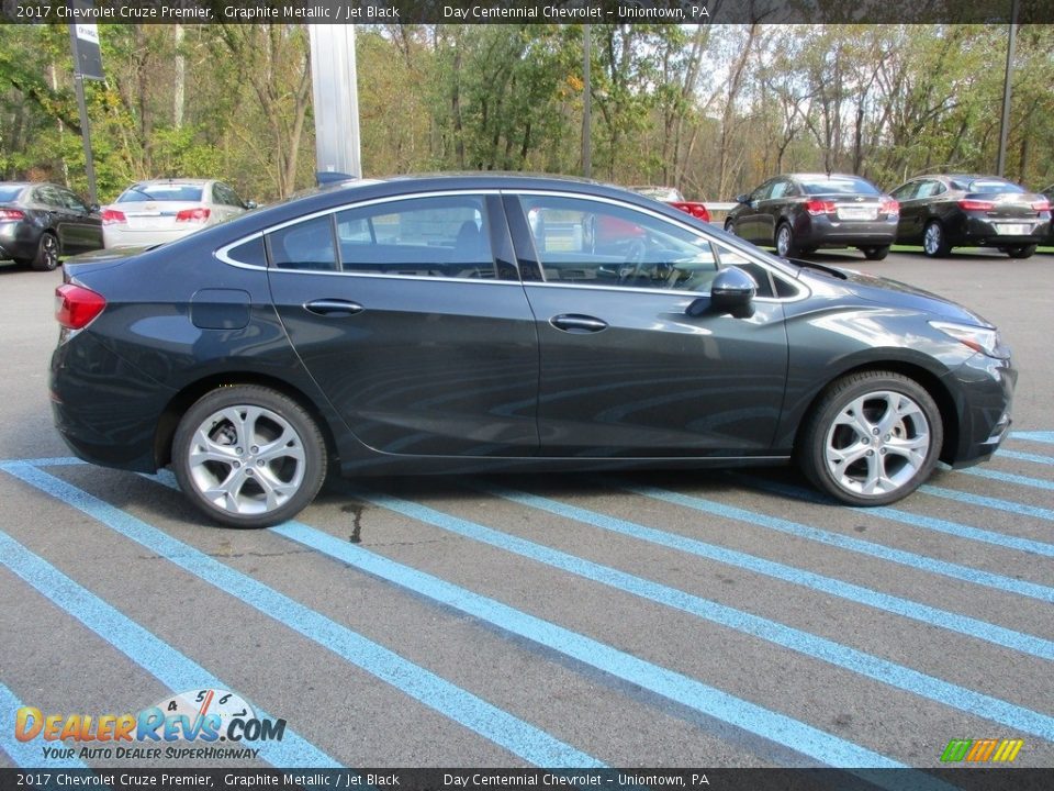 2017 Chevrolet Cruze Premier Graphite Metallic / Jet Black Photo #7