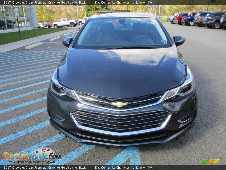 2017 Chevrolet Cruze Premier Graphite Metallic / Jet Black Photo #9