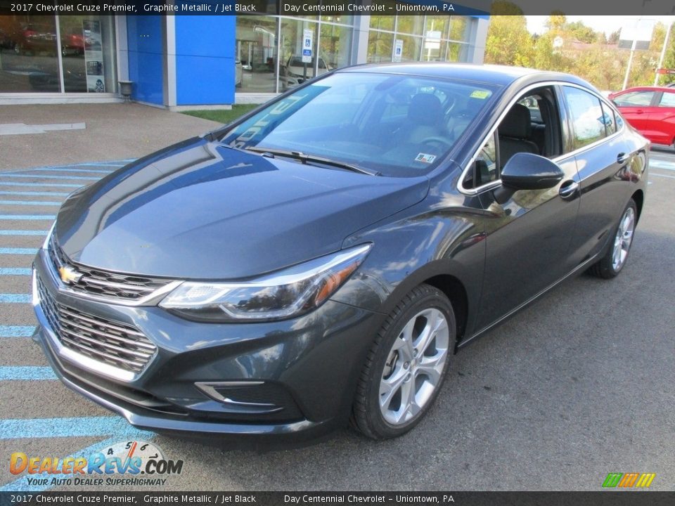 2017 Chevrolet Cruze Premier Graphite Metallic / Jet Black Photo #10