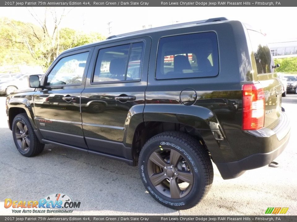2017 Jeep Patriot 75th Anniversary Edition 4x4 Recon Green / Dark Slate Gray Photo #3