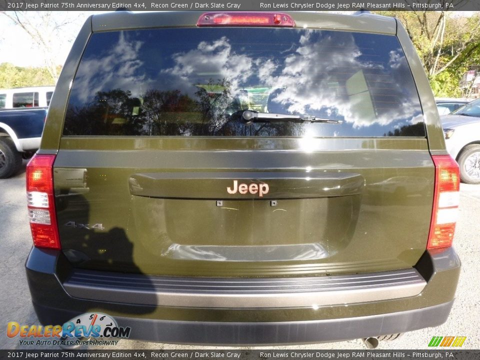 2017 Jeep Patriot 75th Anniversary Edition 4x4 Recon Green / Dark Slate Gray Photo #4