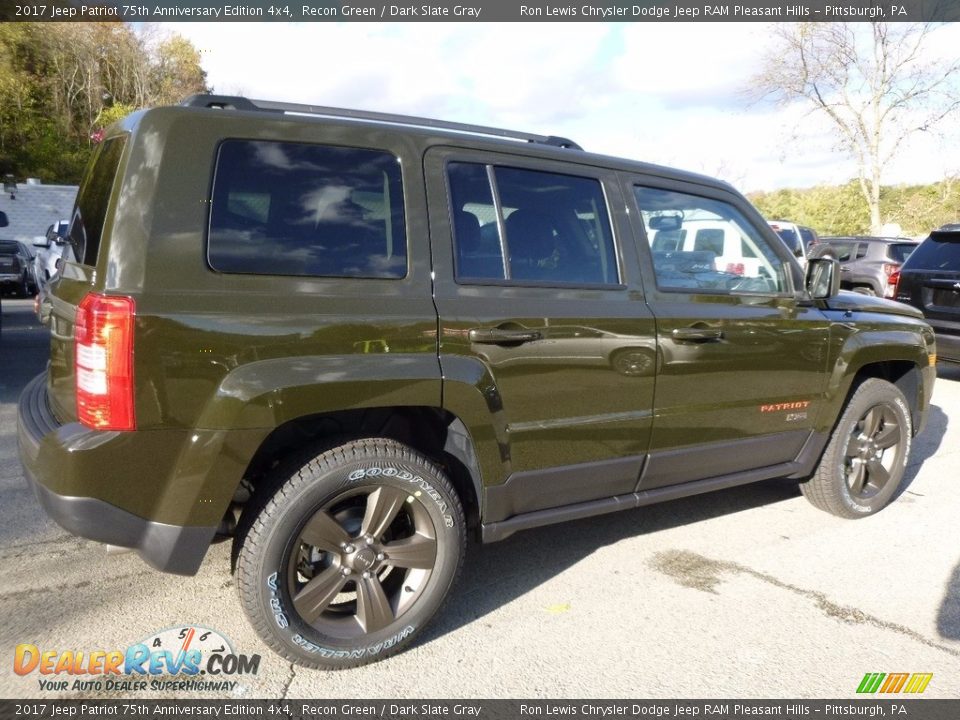 2017 Jeep Patriot 75th Anniversary Edition 4x4 Recon Green / Dark Slate Gray Photo #6