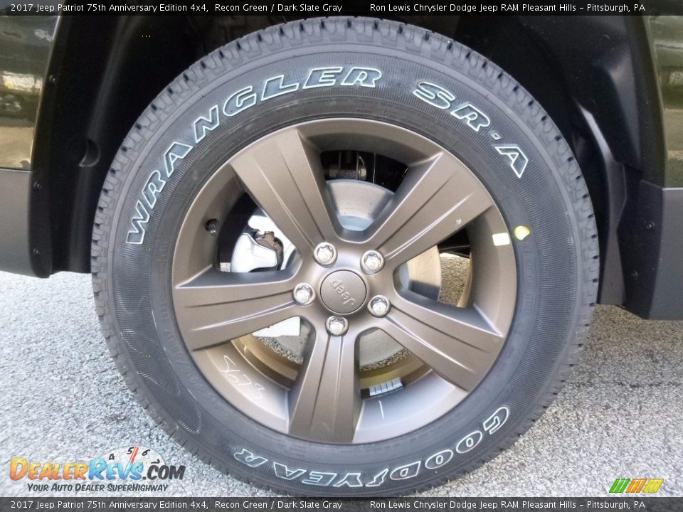 2017 Jeep Patriot 75th Anniversary Edition 4x4 Recon Green / Dark Slate Gray Photo #9