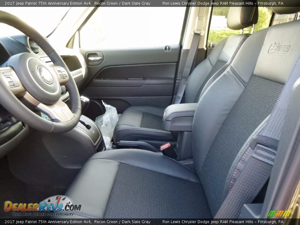 2017 Jeep Patriot 75th Anniversary Edition 4x4 Recon Green / Dark Slate Gray Photo #10