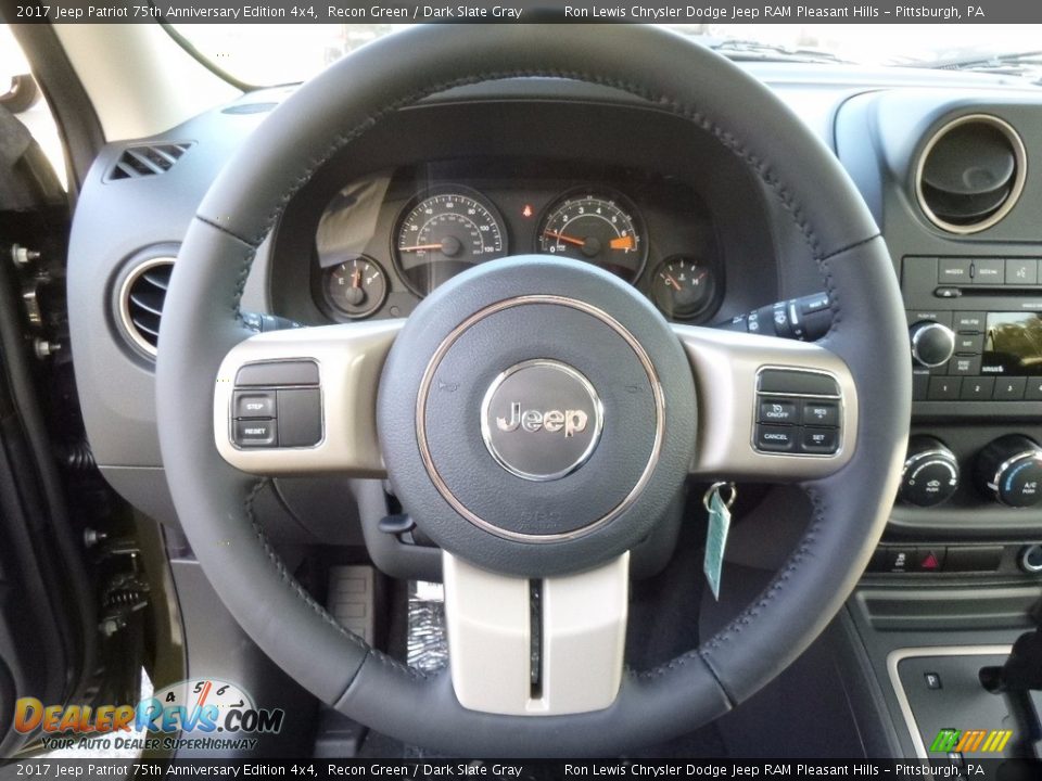 2017 Jeep Patriot 75th Anniversary Edition 4x4 Recon Green / Dark Slate Gray Photo #16