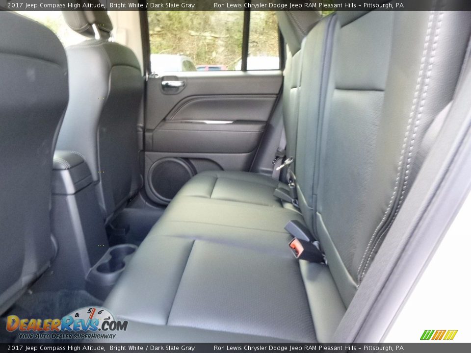 Rear Seat of 2017 Jeep Compass High Altitude Photo #11