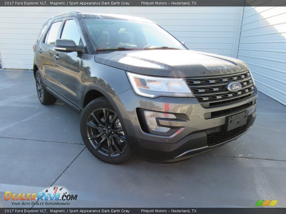 2017 Ford Explorer XLT Magnetic / Sport Appearance Dark Earth Gray Photo #1