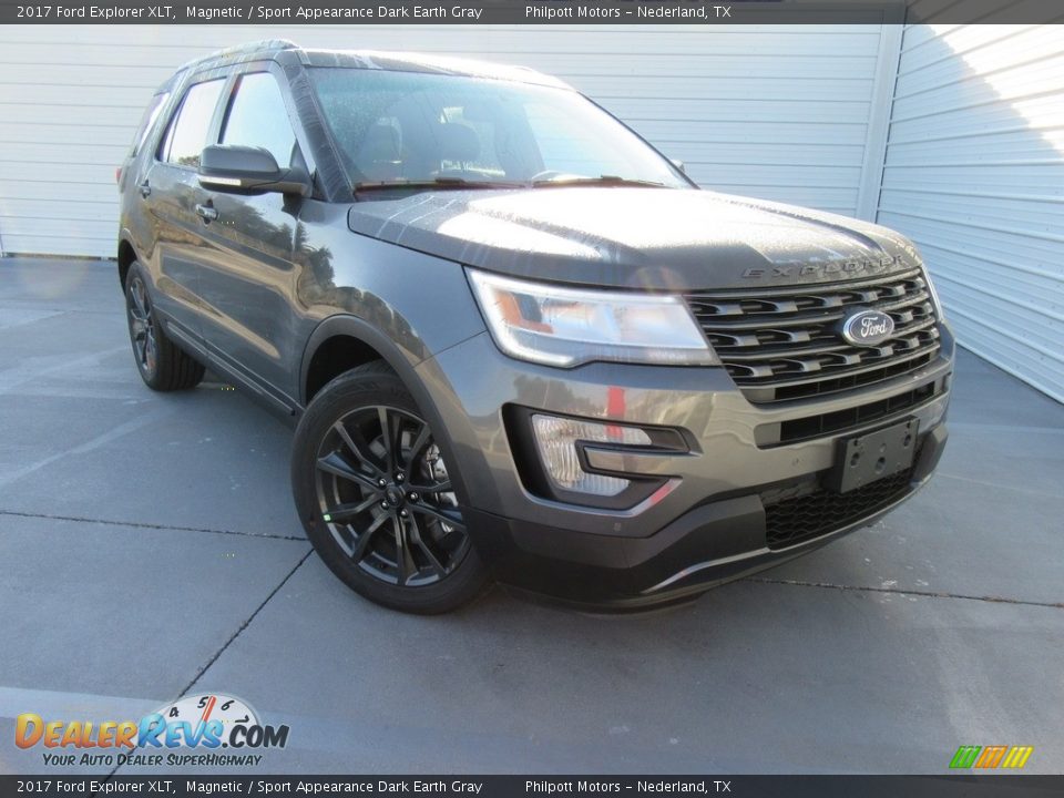2017 Ford Explorer XLT Magnetic / Sport Appearance Dark Earth Gray Photo #2