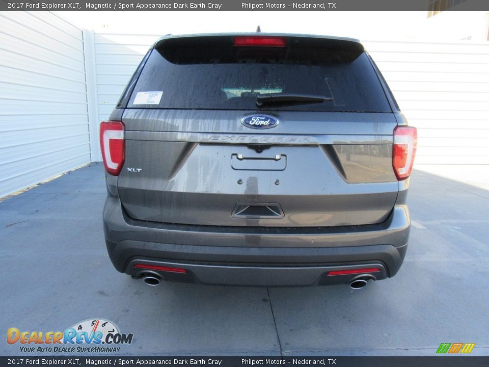 2017 Ford Explorer XLT Magnetic / Sport Appearance Dark Earth Gray Photo #5