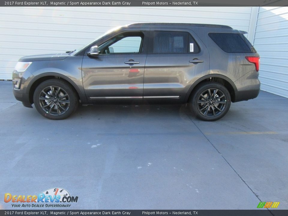 2017 Ford Explorer XLT Magnetic / Sport Appearance Dark Earth Gray Photo #6