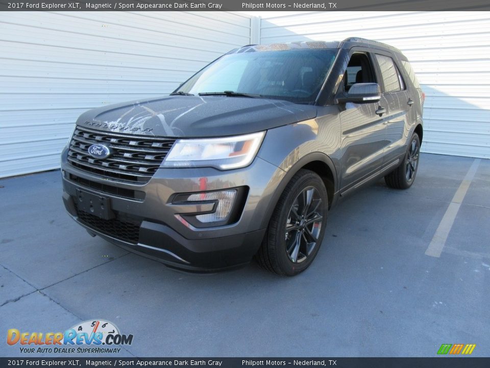 2017 Ford Explorer XLT Magnetic / Sport Appearance Dark Earth Gray Photo #7