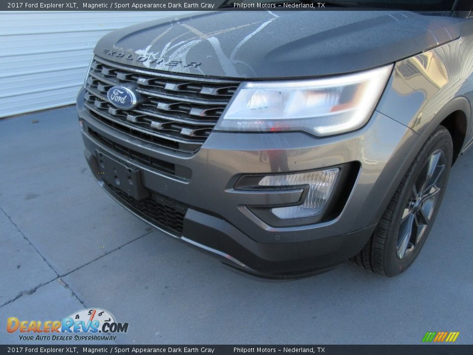 2017 Ford Explorer XLT Magnetic / Sport Appearance Dark Earth Gray Photo #10