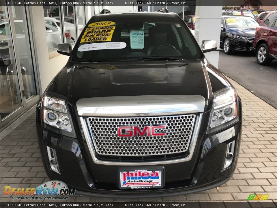 2013 GMC Terrain Denali AWD Carbon Black Metallic / Jet Black Photo #4
