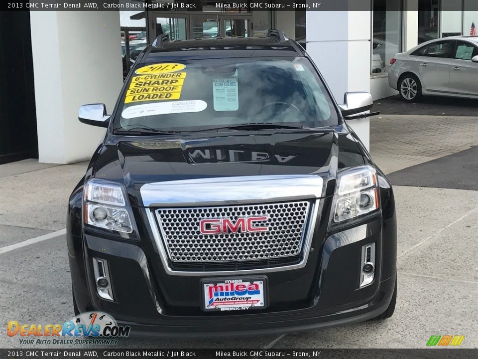 2013 GMC Terrain Denali AWD Carbon Black Metallic / Jet Black Photo #5