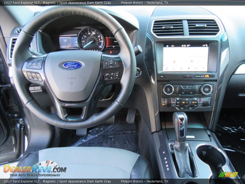 2017 Ford Explorer XLT Magnetic / Sport Appearance Dark Earth Gray Photo #25
