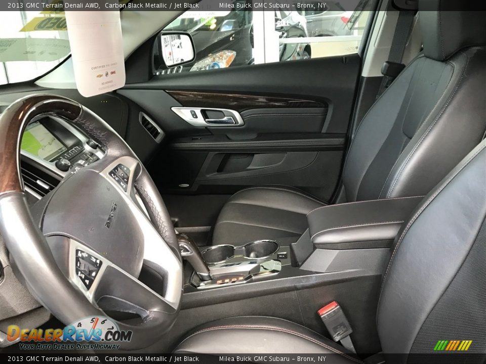 2013 GMC Terrain Denali AWD Carbon Black Metallic / Jet Black Photo #14