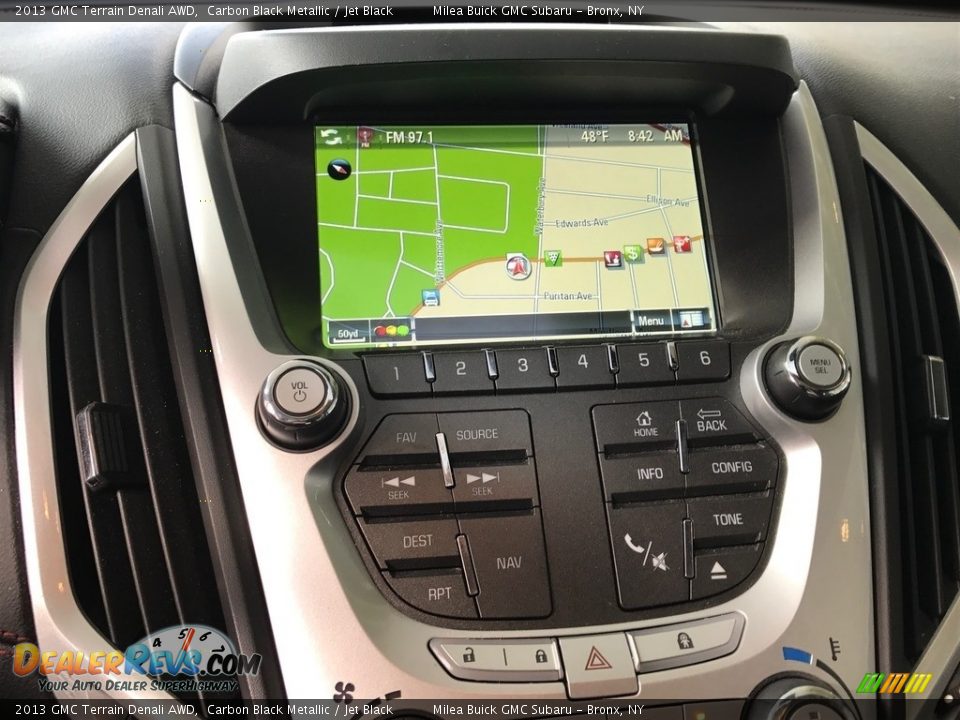 2013 GMC Terrain Denali AWD Carbon Black Metallic / Jet Black Photo #15