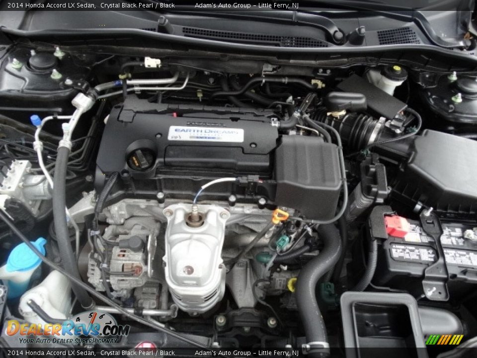 2014 Honda Accord LX Sedan Crystal Black Pearl / Black Photo #20