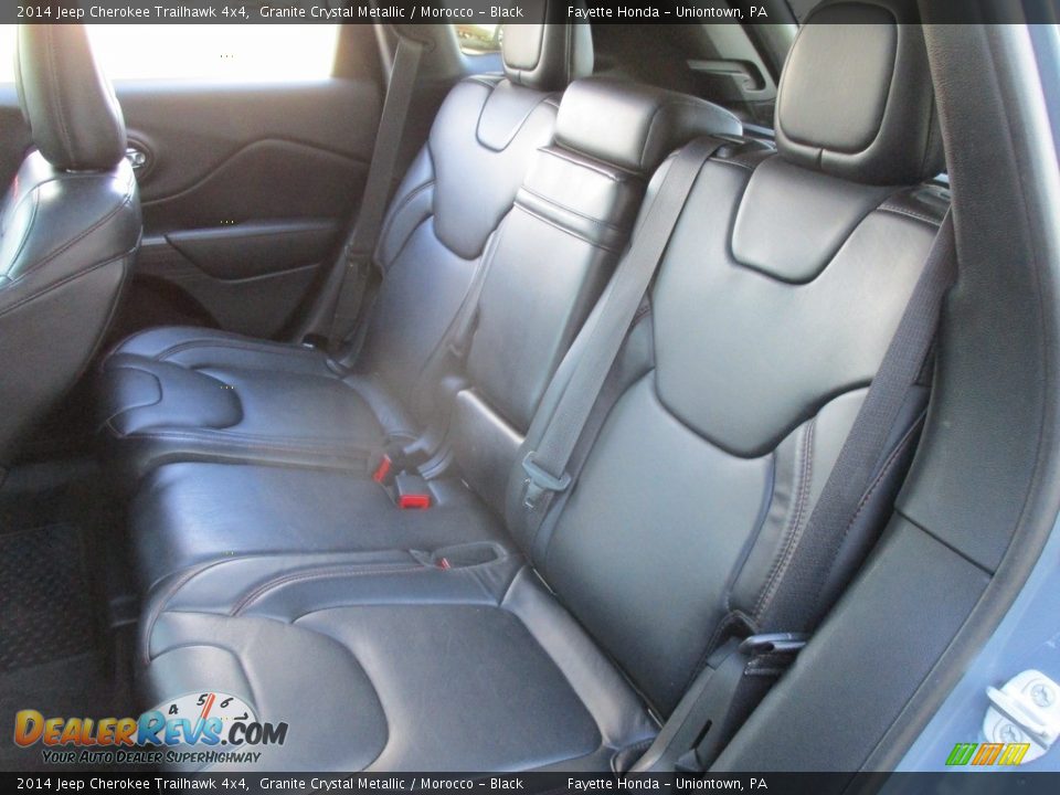 2014 Jeep Cherokee Trailhawk 4x4 Granite Crystal Metallic / Morocco - Black Photo #9