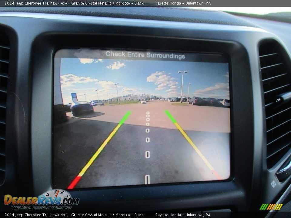 2014 Jeep Cherokee Trailhawk 4x4 Granite Crystal Metallic / Morocco - Black Photo #14