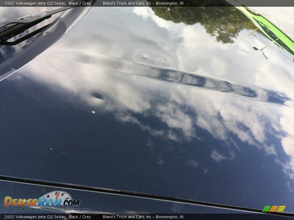 2002 Volkswagen Jetta GLS Sedan Black / Grey Photo #16