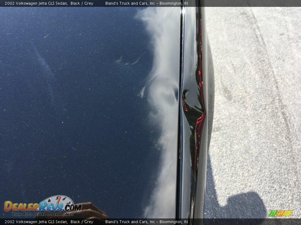 2002 Volkswagen Jetta GLS Sedan Black / Grey Photo #25