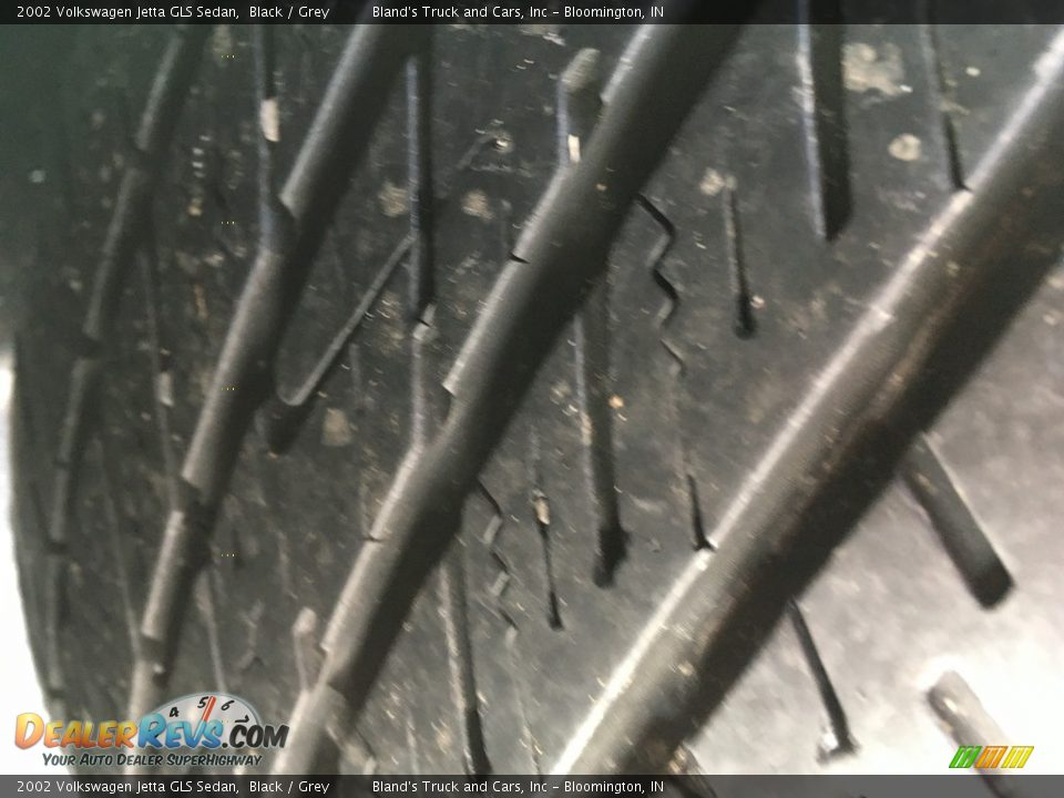 2002 Volkswagen Jetta GLS Sedan Black / Grey Photo #36