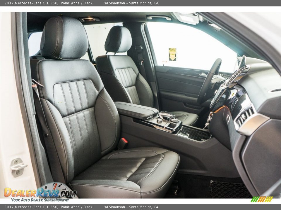 2017 Mercedes-Benz GLE 350 Polar White / Black Photo #2