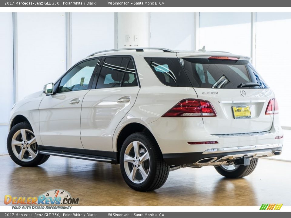 2017 Mercedes-Benz GLE 350 Polar White / Black Photo #3