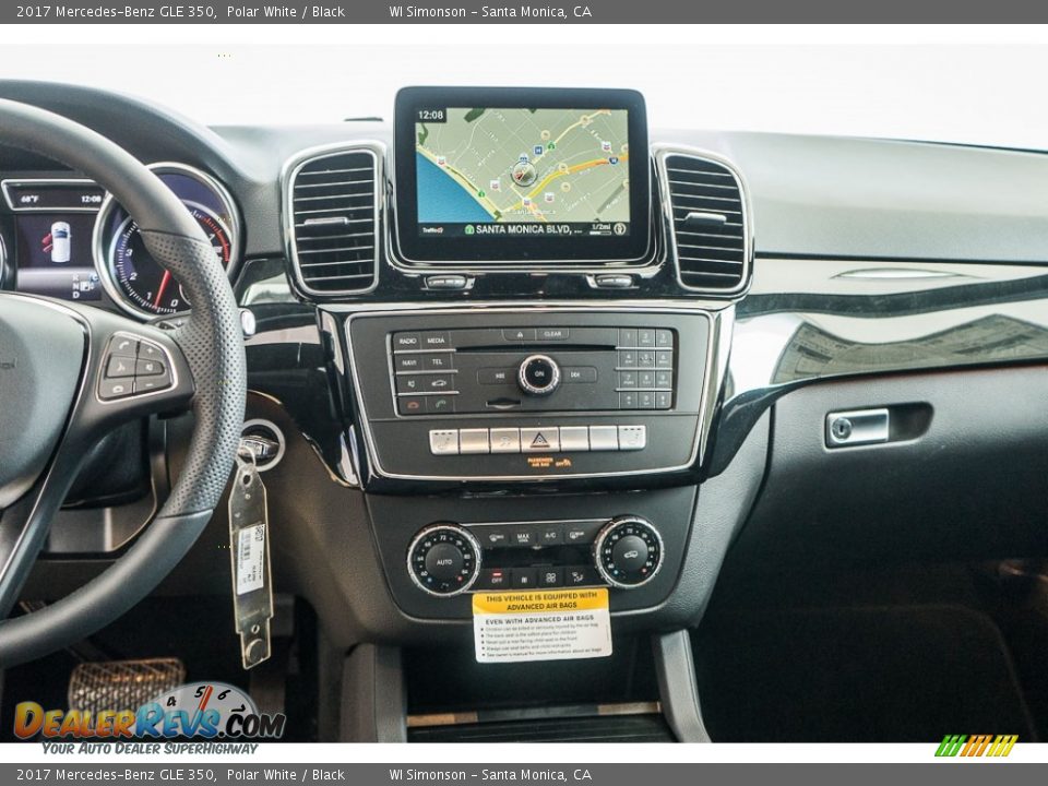 2017 Mercedes-Benz GLE 350 Polar White / Black Photo #6