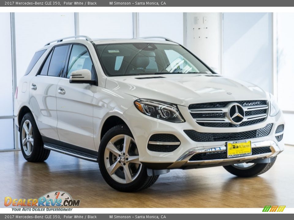 2017 Mercedes-Benz GLE 350 Polar White / Black Photo #12