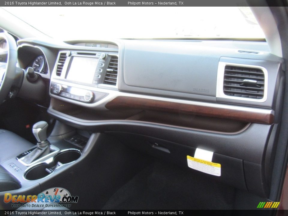 2016 Toyota Highlander Limited Ooh La La Rouge Mica / Black Photo #15