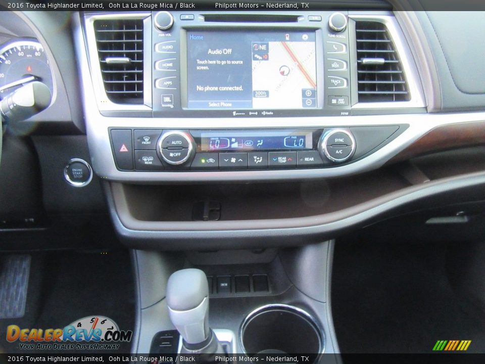2016 Toyota Highlander Limited Ooh La La Rouge Mica / Black Photo #26