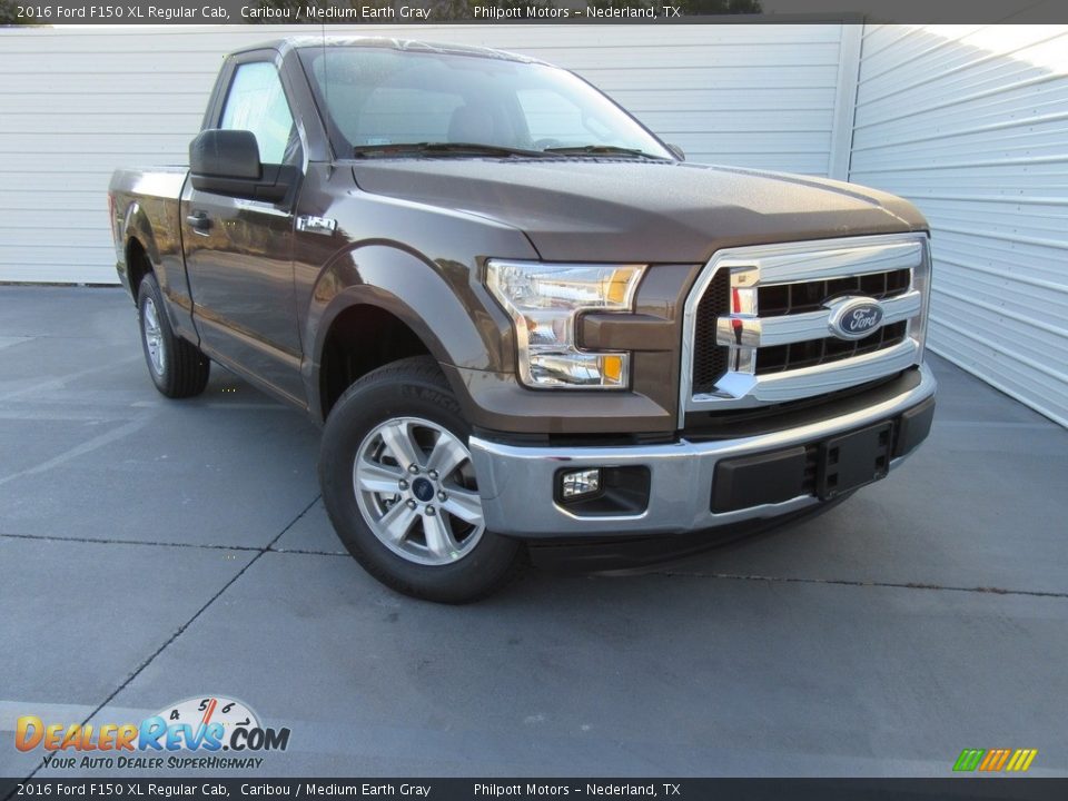 Front 3/4 View of 2016 Ford F150 XL Regular Cab Photo #2