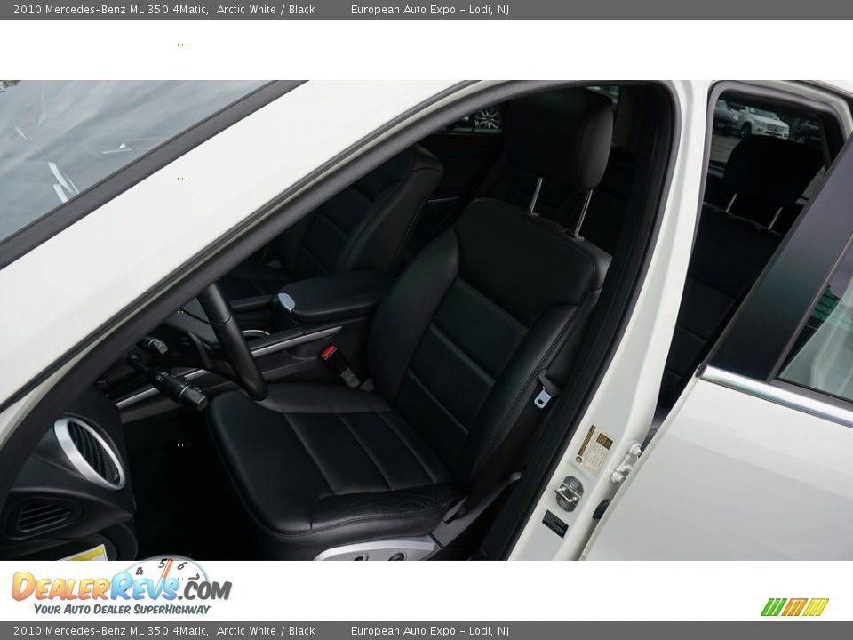 2010 Mercedes-Benz ML 350 4Matic Arctic White / Black Photo #9