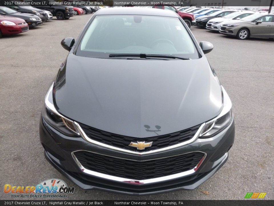 2017 Chevrolet Cruze LT Nightfall Gray Metallic / Jet Black Photo #2