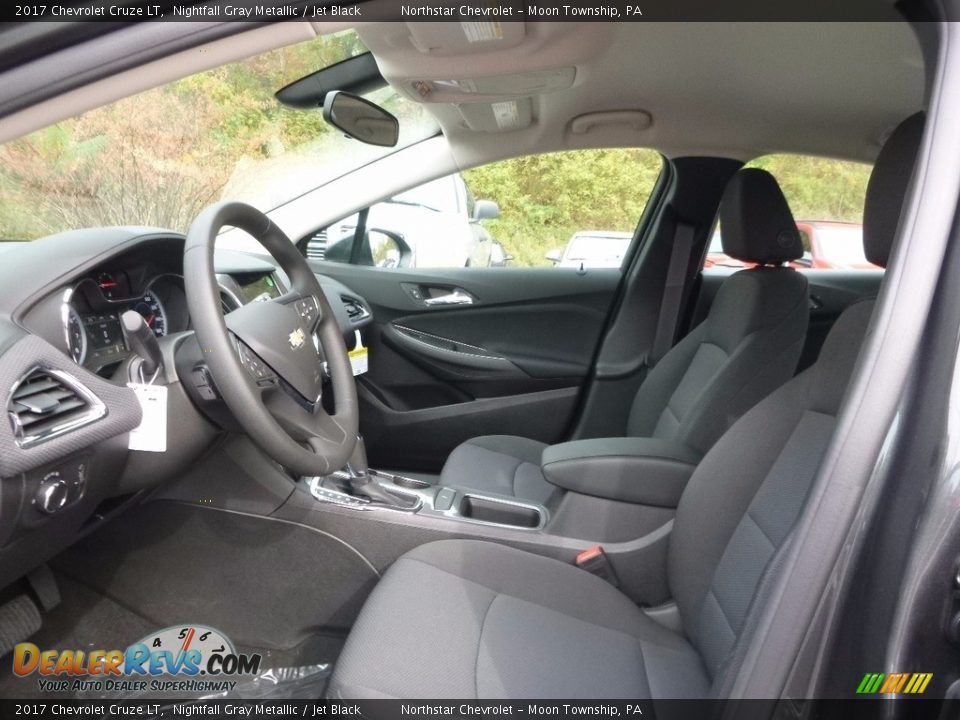 2017 Chevrolet Cruze LT Nightfall Gray Metallic / Jet Black Photo #11