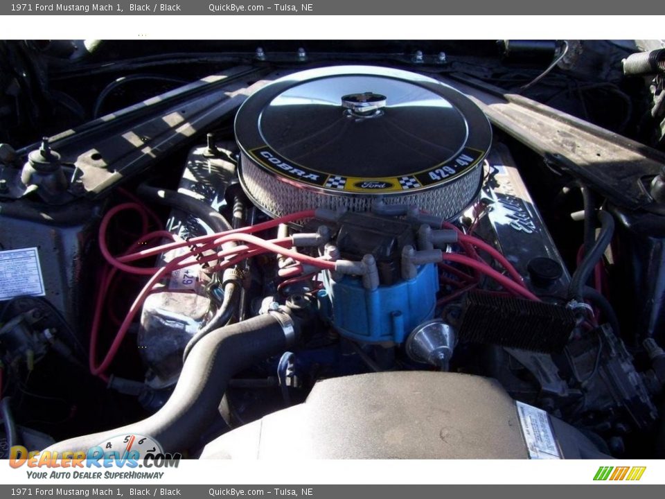 1971 Ford Mustang Mach 1 429 ci. V8 Engine Photo #6