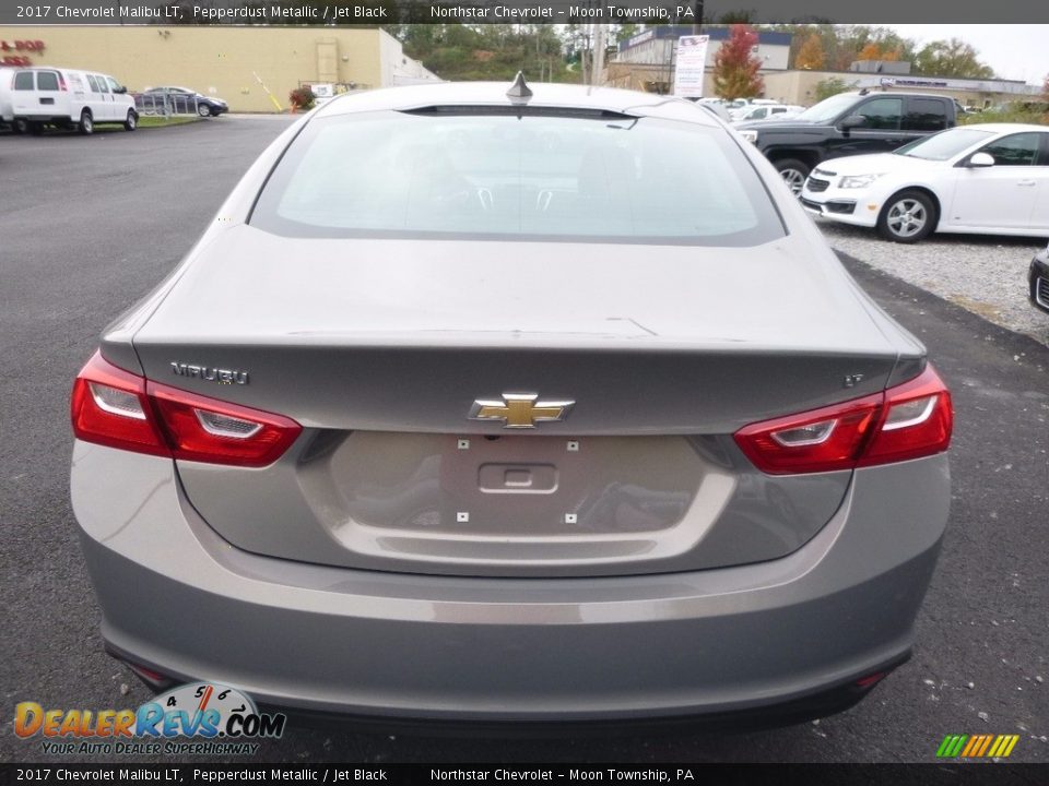 2017 Chevrolet Malibu LT Pepperdust Metallic / Jet Black Photo #6