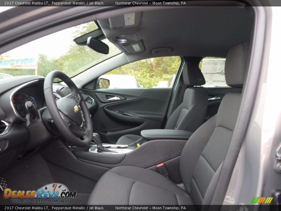 2017 Chevrolet Malibu LT Pepperdust Metallic / Jet Black Photo #10