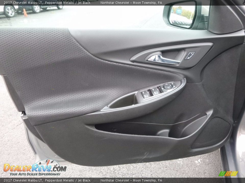 2017 Chevrolet Malibu LT Pepperdust Metallic / Jet Black Photo #13